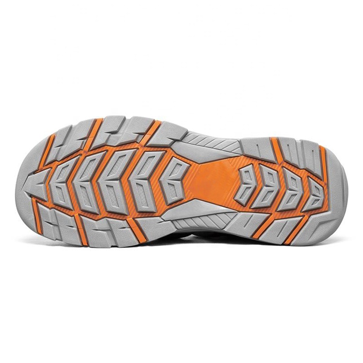 Grey OEM Accept JIAN ER Rubber EVA China Brand Customized Summer Outdoor Beach MD Synthetic Blue Men Boys Closed-toe Sandals