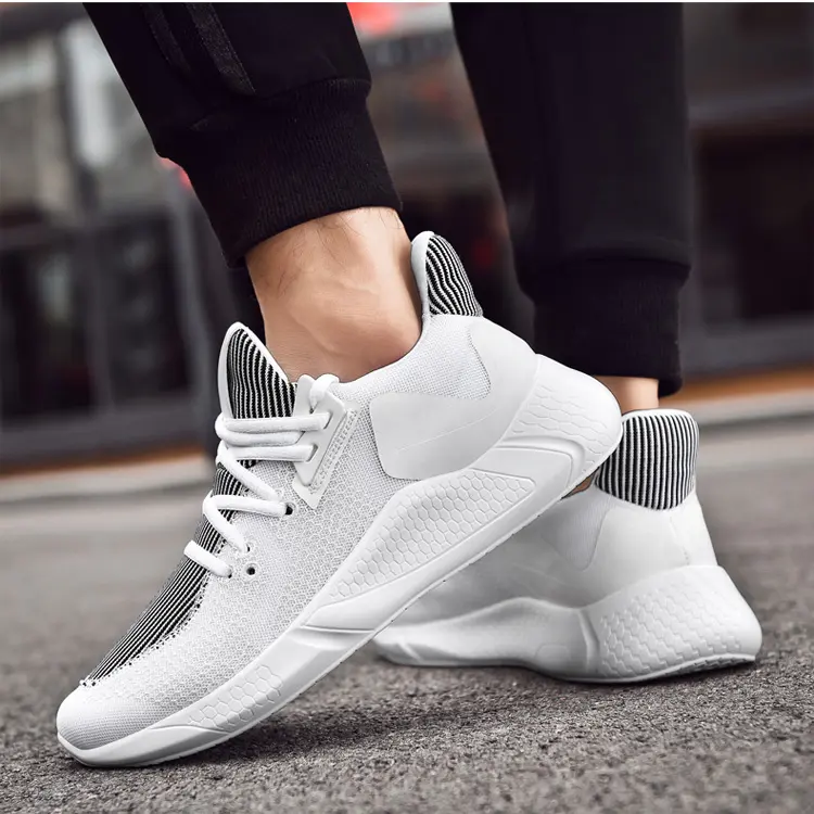 Custom Footwear Simple Styles Outdoor Comfortable Soft Walking Mens Shoes Casual Sport Running