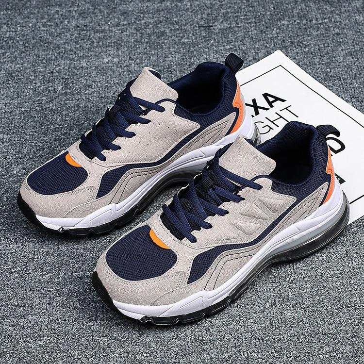 Fashion Style OEM ODM Service Comfortable Men Boy Sneaker Anti Slip Outsole Air Cushion Running Shoes