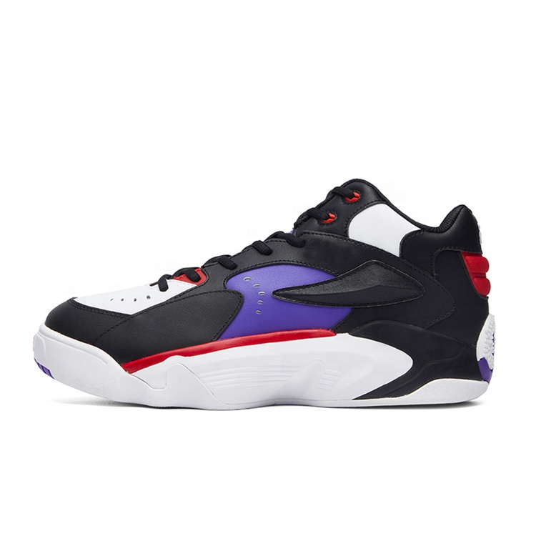 China Wholesale Fashion Shape High-top Ankle Professional Training Custom LOGO Design Make Your Own Men Basketball Shoes
