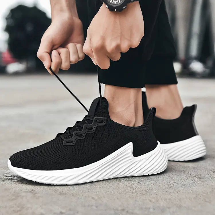 Wholesale Custom Logo Fashion All-Match Simple Style Sports Shoes For Men Low Price
