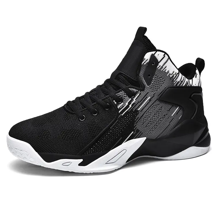 Fujian Supplier Outdoor Stylish Zapatillas Deportivos Men Sneaker Comfortable Basketball Shoes For Sale