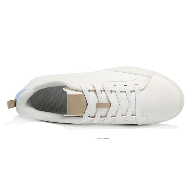 Hot Sale Simple Stylish Young Adult Women for Men Leather Customized BSCI MD Mesh OEM ODM Flat Walking Shoes New Styles Casual